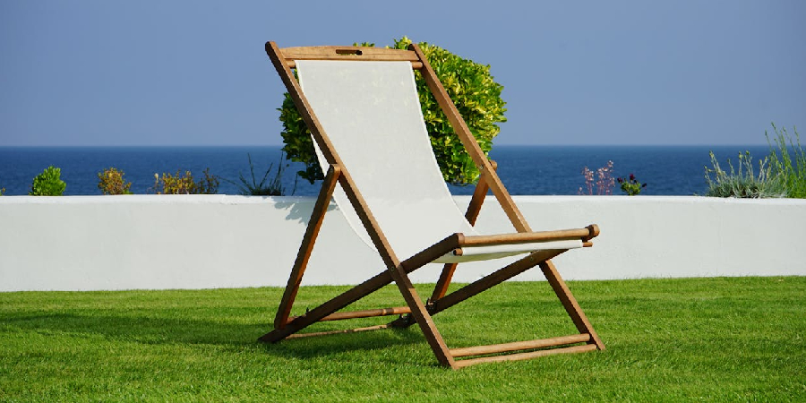Wooden Deck Chair