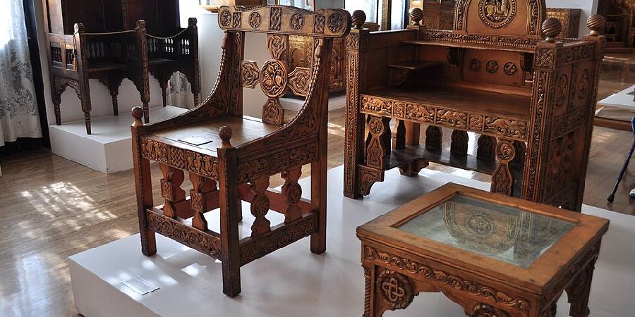 luxurious wooden furniture
