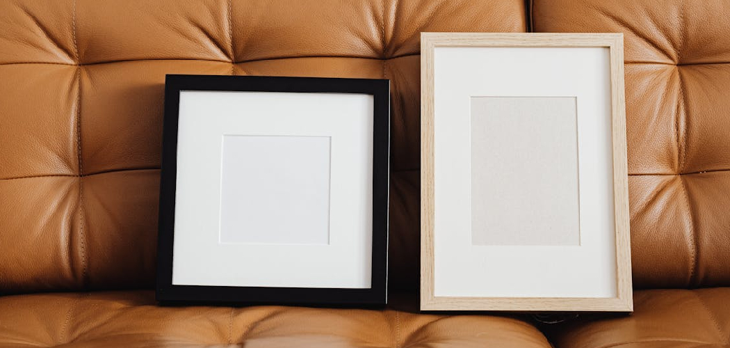 DIY Picture Frames Made Easy