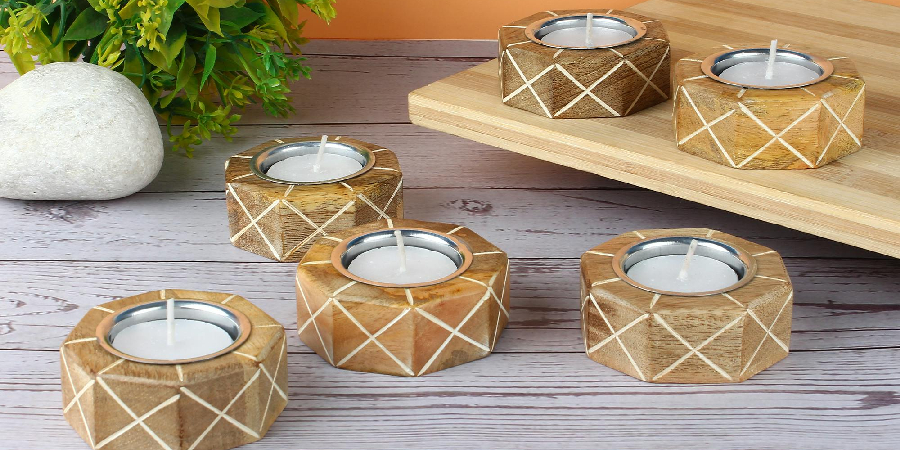 How to Make a Wooden Candle Holders