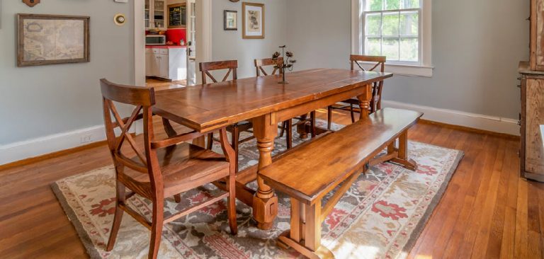 How to Build a Kitchen Table Bench