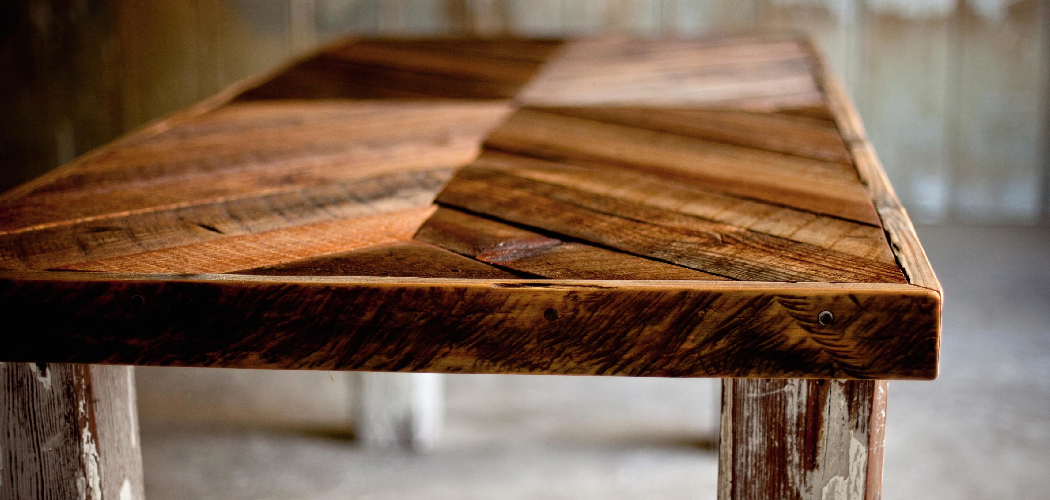 How to Build a Reclaimed Wood Dining Table