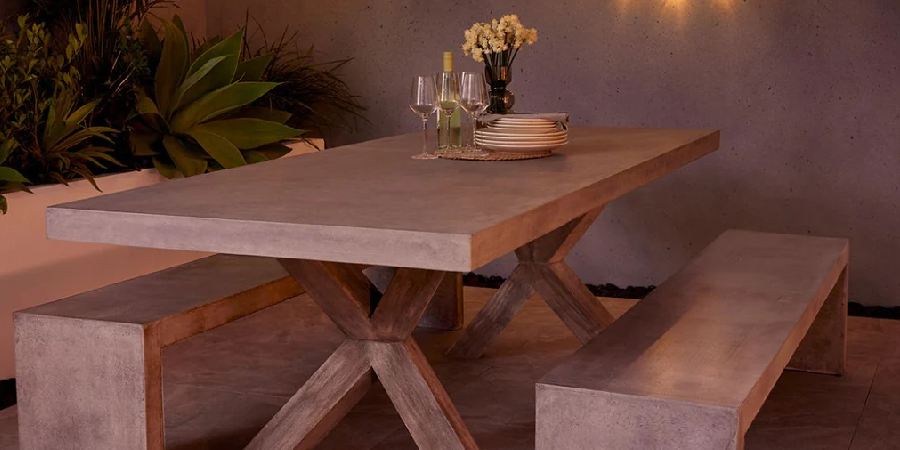 Simple Wooden Dining Table